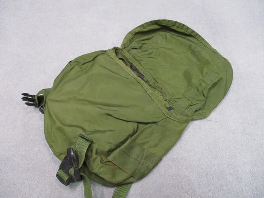 USGI Military Combat Butt Pack OD Green Woodland Liner ALICE Field Pack Used
