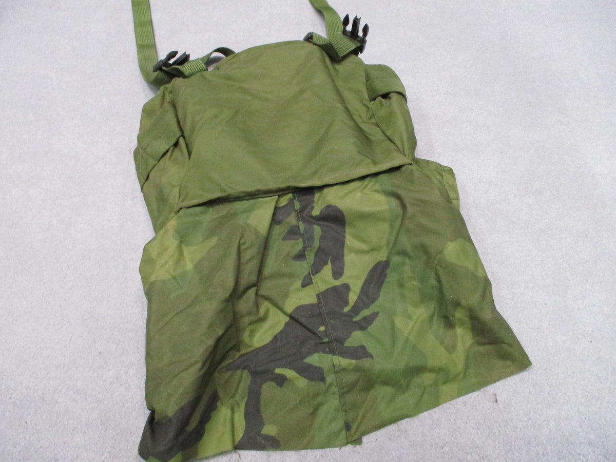 USGI Military Combat Butt Pack OD Green Woodland Liner ALICE Field Pack Used