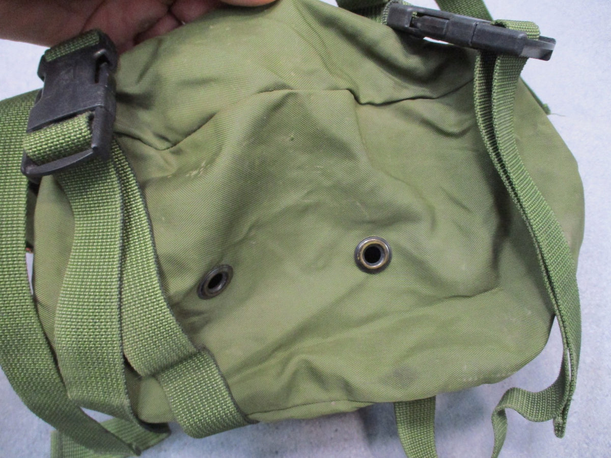 USGI Military Combat Butt Pack OD Green Woodland Liner ALICE Field Pack Used