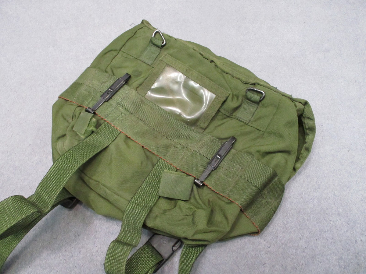 USGI Military Combat Butt Pack OD Green Woodland Liner ALICE Field Pack Used