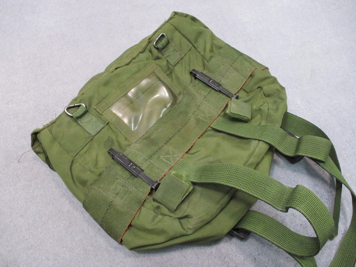 USGI Military Combat Butt Pack OD Green Woodland Liner ALICE Field Pack Used