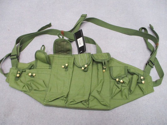 Mil-Tec Type 56 Chest Rig Olive Drab Tactical Magazine Pouch New