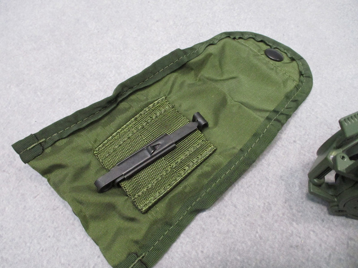 Cammenga Model 3H Tritium Lensatic Compass OD Green 2009 USA w Military Pouch