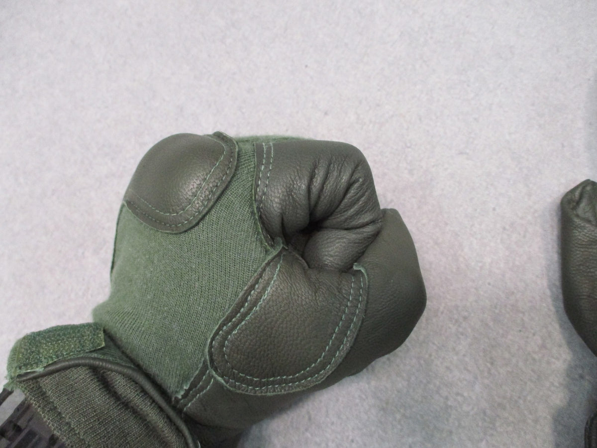 USGI Army Combat Glove Type II Capacitive Large Leather Touchscreen NWOT