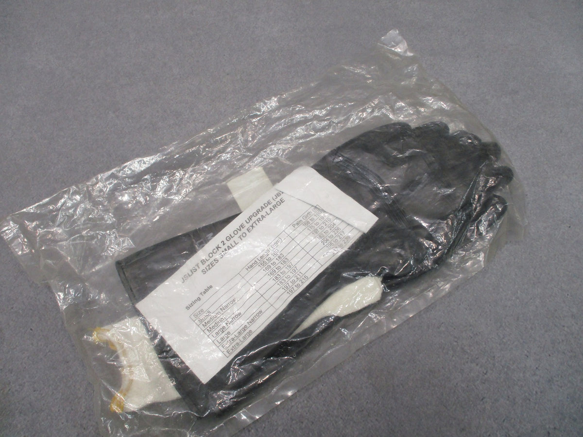 AirBoss JB2GU JSLIST NBC Chemical Protective Gloves Large Coolmax Liners NOS