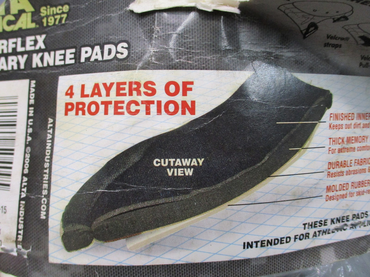 New Alta Tactical Superflex Knee Pads 50413-15 AltaLok Buckle System UCP Camo
