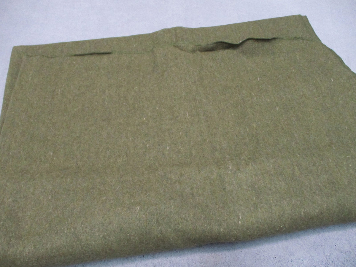 Phoenix US Military OD Wool Blanket 66x90 86% Wool USA Made NOS Army Surplus