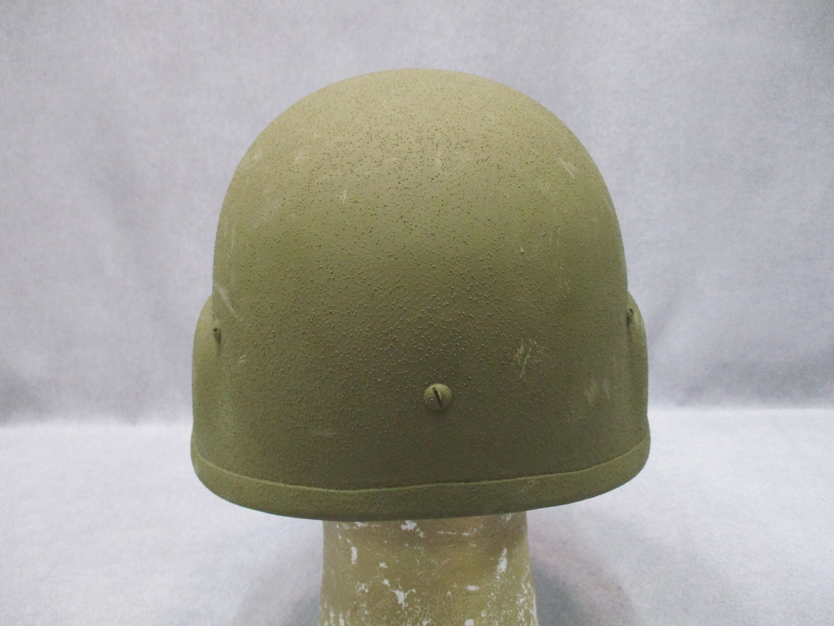 USGI PASGT K-Pot Combat Helmet XS Devils Lake Sioux 1985 w Chinstrap Headband