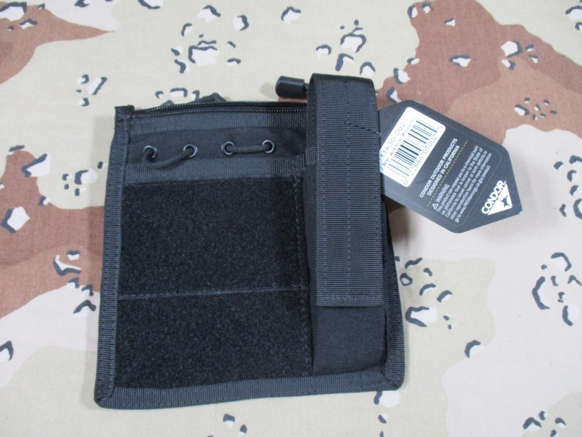 New Condor MA30 Admin Pouch Black MOLLE Tactical Utility Organizer