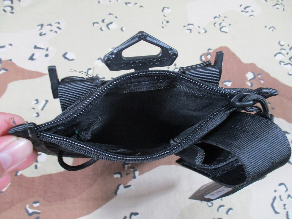 New Condor MA30 Admin Pouch Black MOLLE Tactical Utility Organizer