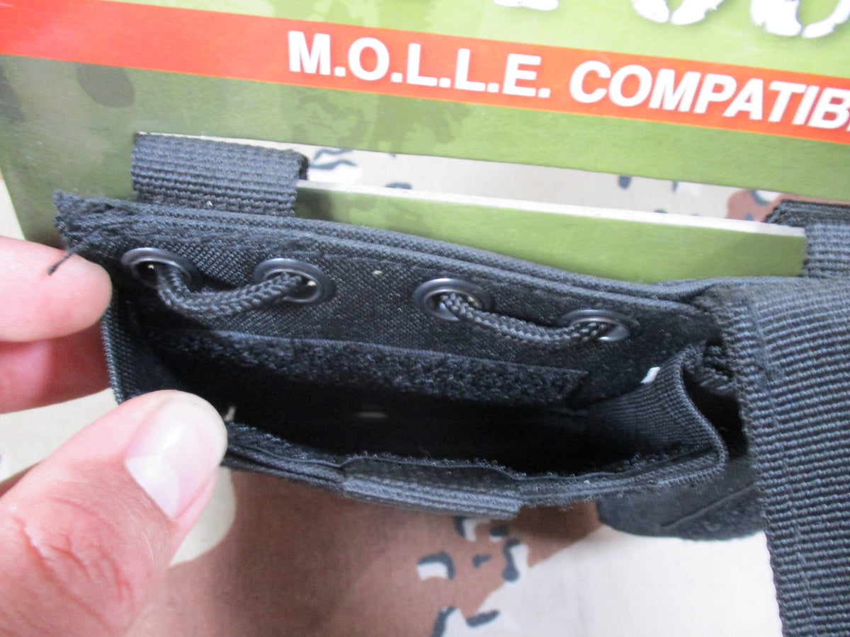 New Rothco Tactical Admin Pouch MOLLE Compatible Black Gear Organizer 51006