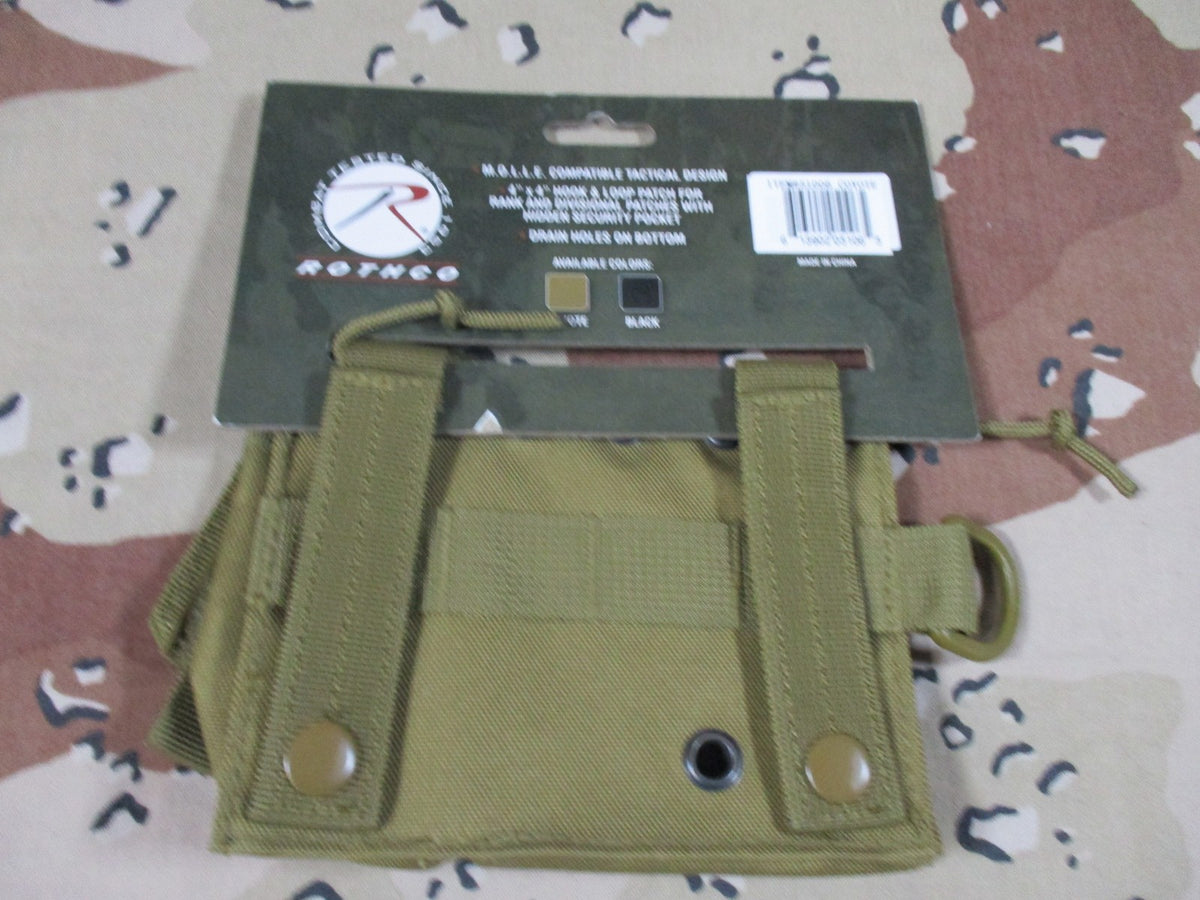 New Rothco M.O.L.L.E. Compatible Admin Pouch Coyote Tactical Gear 51006