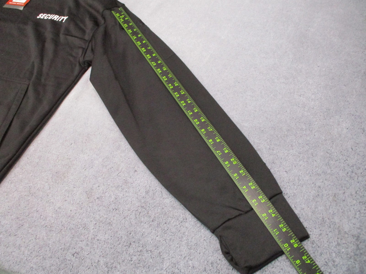 Rothco Security Concealed Carry Hoodie Tactical Sweatshirt Black Size Large 2060