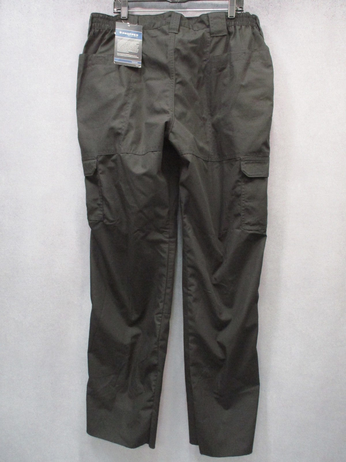 New Propper Women's Tactical Pants Black Size 20 Unhemmed 36.5 Ripstop Teflon