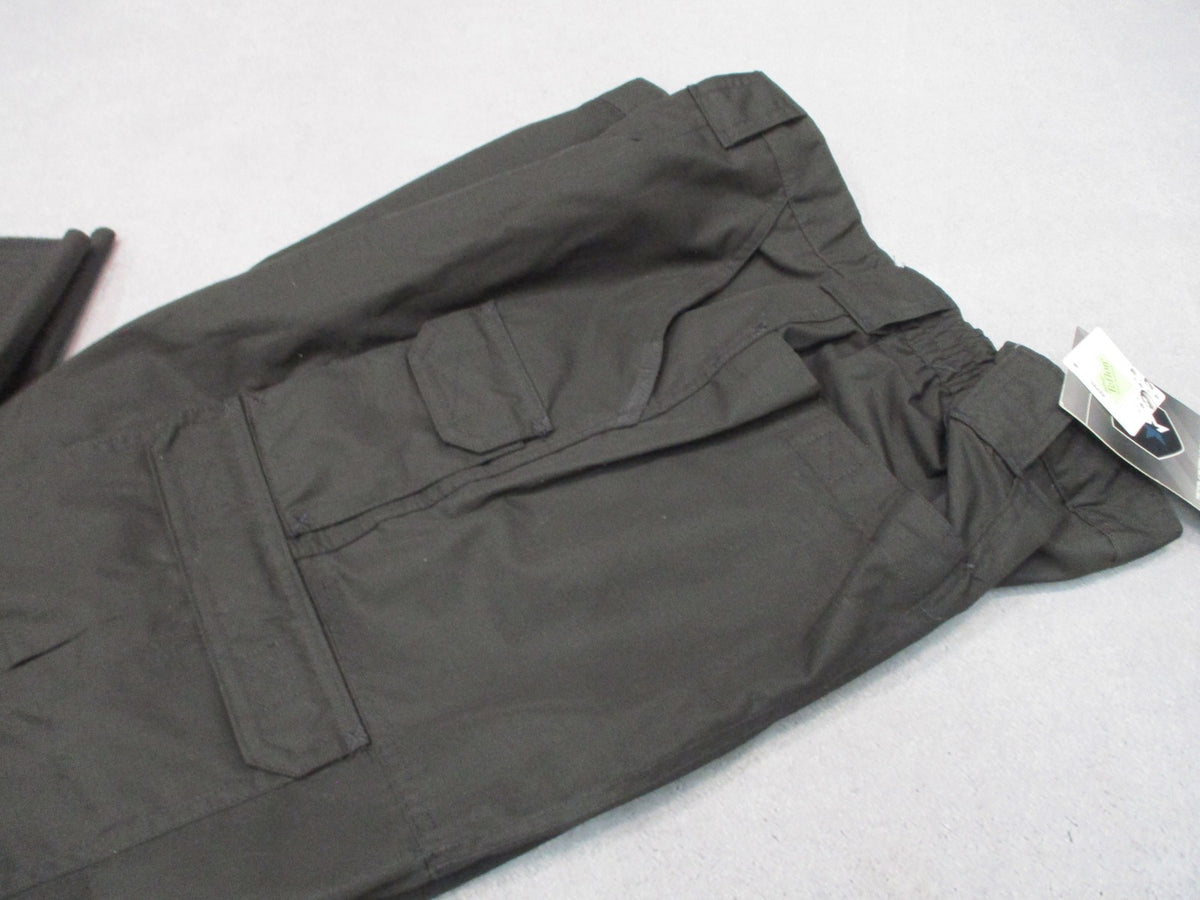 New Propper Women's Tactical Pants Black Size 20 Unhemmed 36.5 Ripstop Teflon