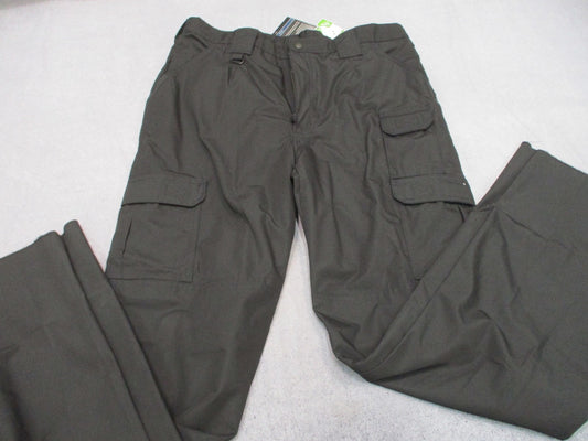 New Propper Women's Tactical Cargo Pants Black 16 Unhemmed 36.5 Ripstop Teflon
