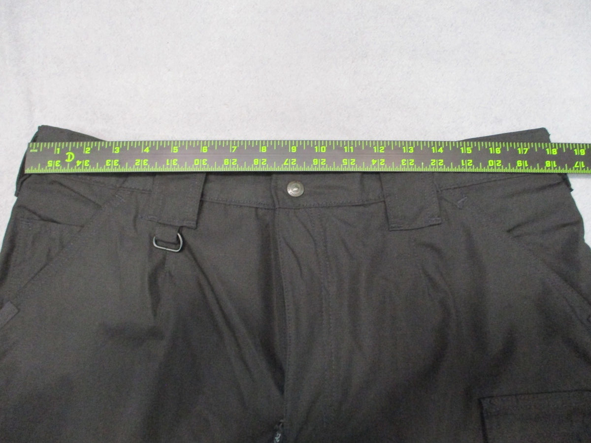 New Propper Women's Tactical Cargo Pants Black 16 Unhemmed 36.5 Ripstop Teflon