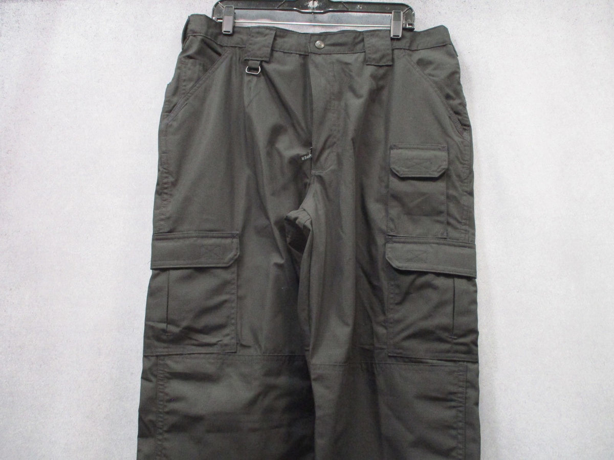 New Propper Women's Tactical Cargo Pants Black 16 Unhemmed 36.5 Ripstop Teflon