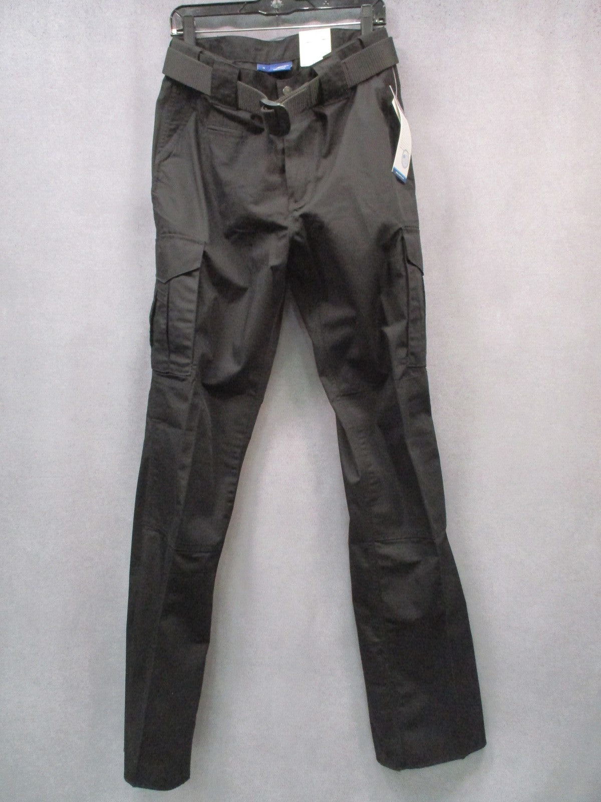New Propper Women's EMS Tactical Pants Black Size 14 Unhemmed 36.5 Teflon Belt