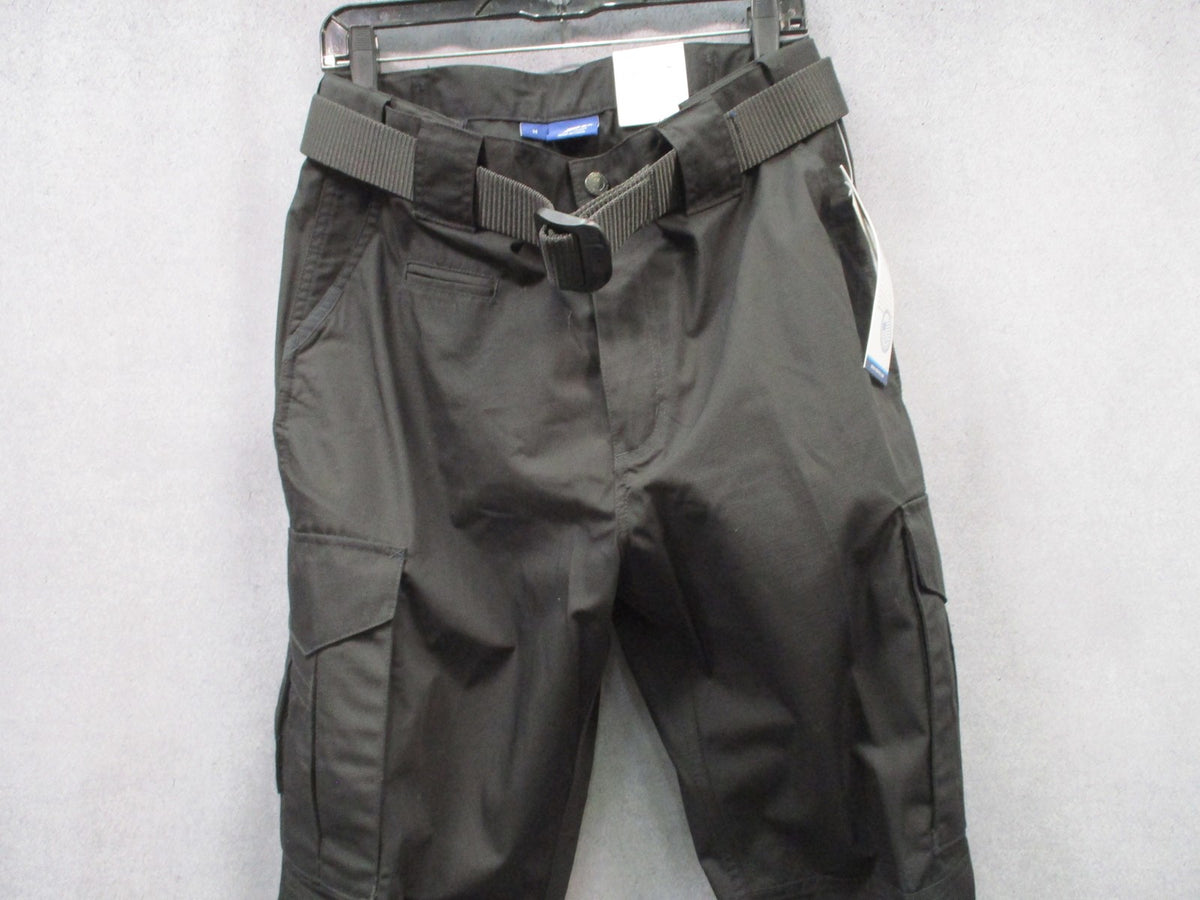 New Propper Women's EMS Tactical Pants Black Size 14 Unhemmed 36.5 Teflon Belt