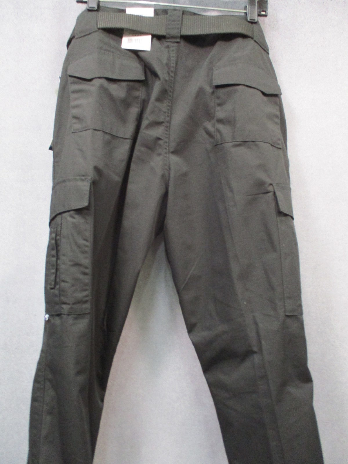 New Propper Women's EMS Tactical Pants Black Size 14 Unhemmed 36.5 Teflon Belt