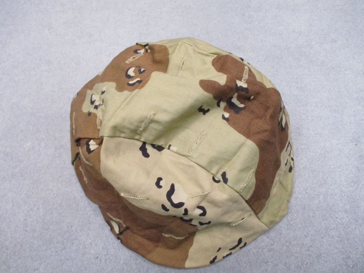 USGI PASGT Helmet Cover 6 Color Desert Chocolate Chip M/L NSN 8415-01-103-1350