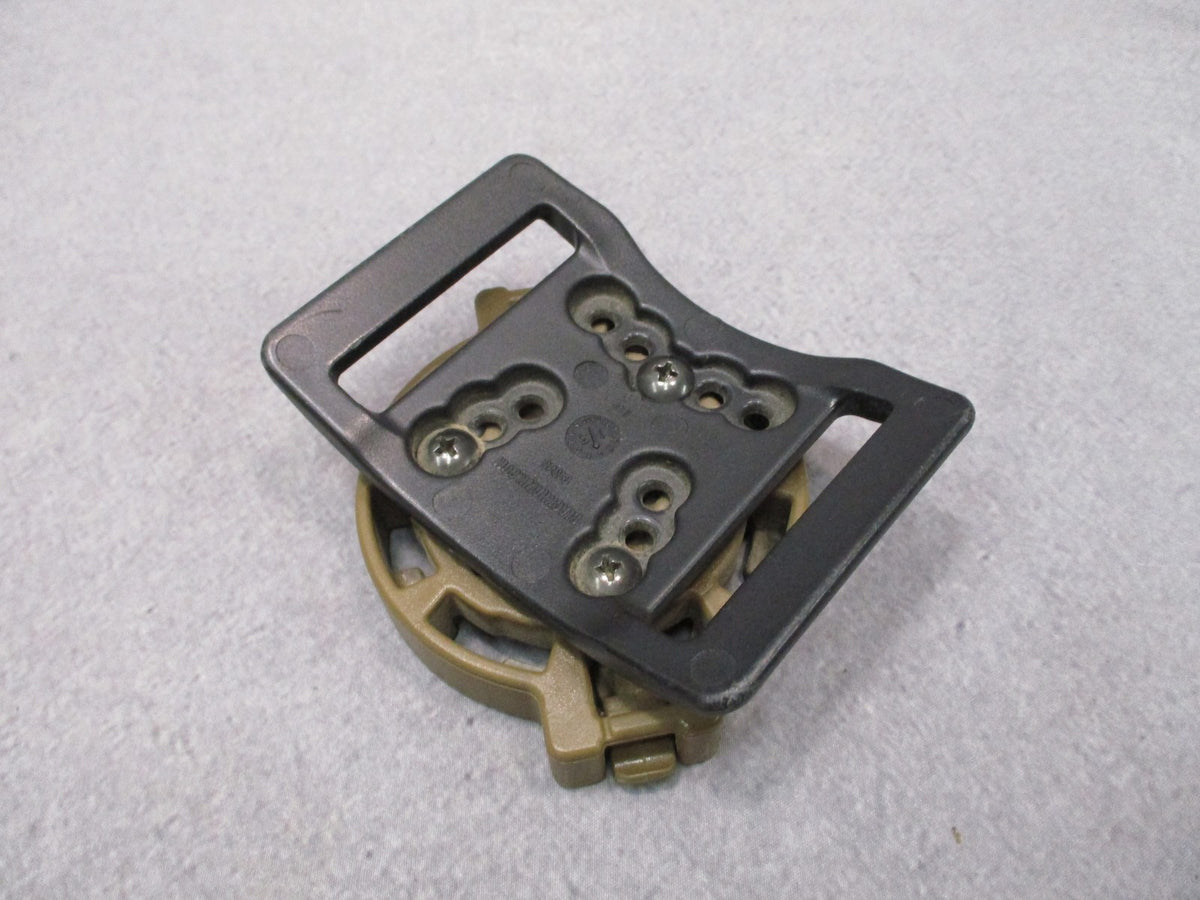 Blackhawk QDS Belt Holster Mount Female QD Adapter Coyote Tan Black Platform