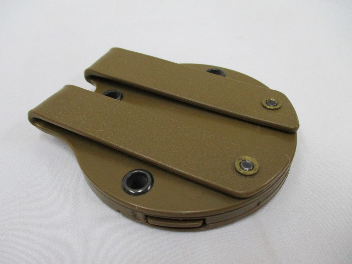 G-CODE TACTICAL HOLSTER MOUNT PISTOL/DUTY BELT ADAPTER RTI GA-0025 COYOTE BROWN