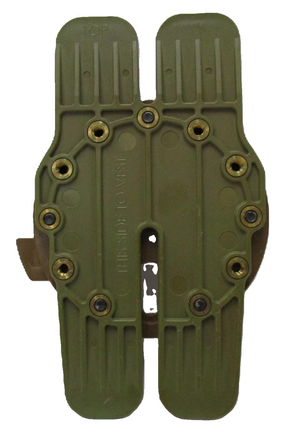 G-CODE TACTICAL HOLSTER MOUNT MOLLE WEBBING ADAPTER RTI GA-0025 COYOTE BROWN