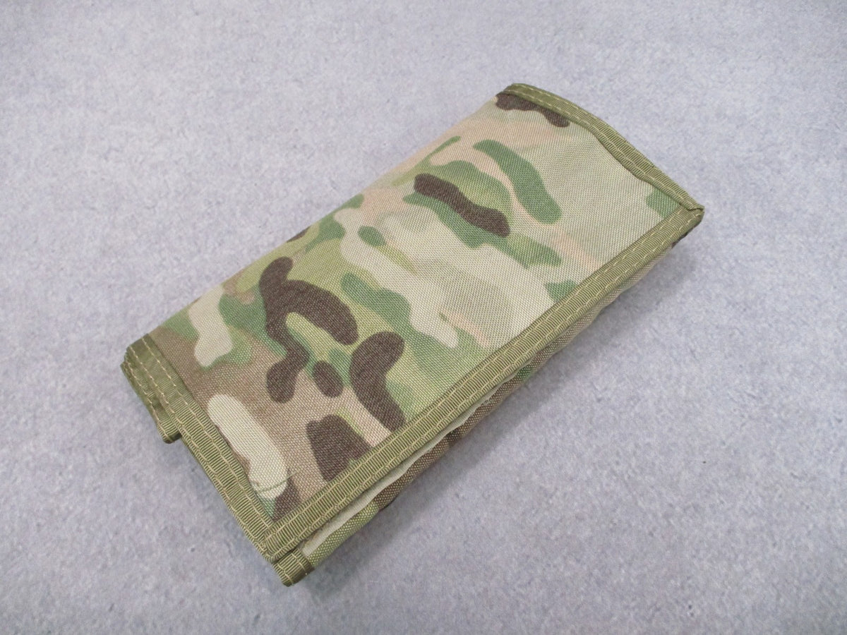 Tactical Map Document Case Multicam Foldable Pouch Clear Window Military Style