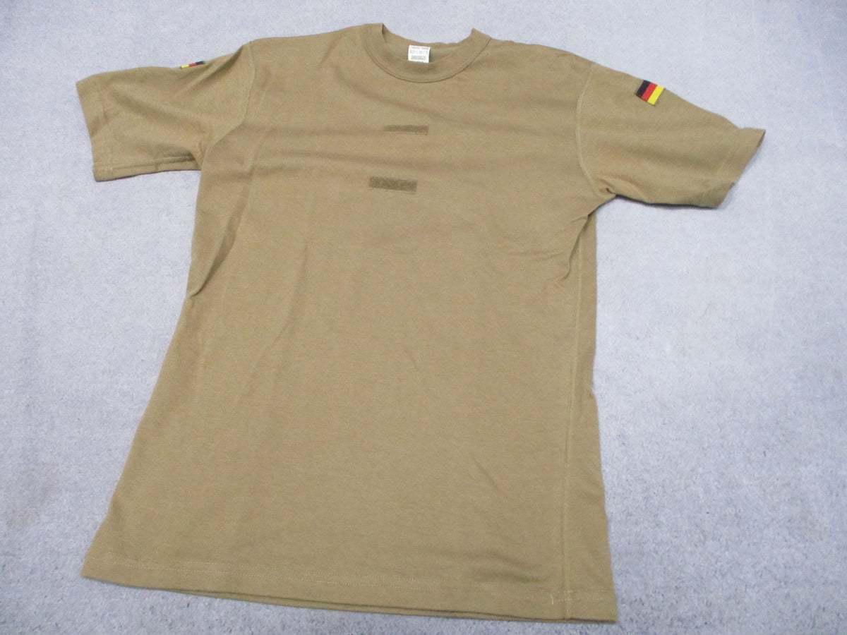 German Bundeswehr tropical tan T-shirt size 44/38
