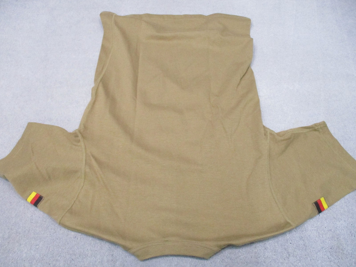 German Bundeswehr Tropical T-Shirt Tan Small 44/38 NSN 8420-12-395-2739