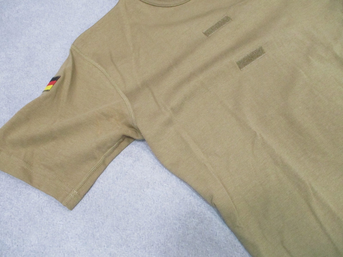 German Bundeswehr Tropical T-Shirt Tan Small 44/38 NSN 8420-12-395-2739