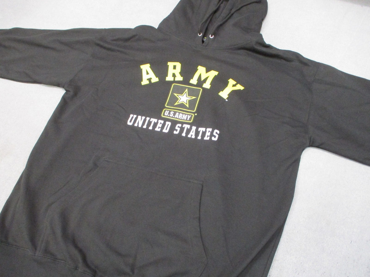 U.S. Army official licensed black pullover hoodie men's XL