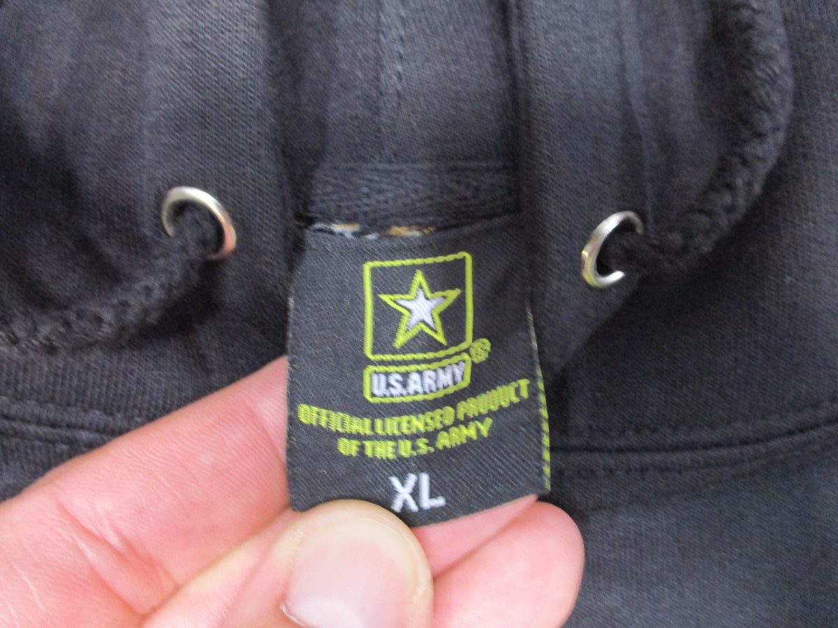 U.S. Army Official Licensed Product Black Pullover Hoodie Sweatshirt Men's XL