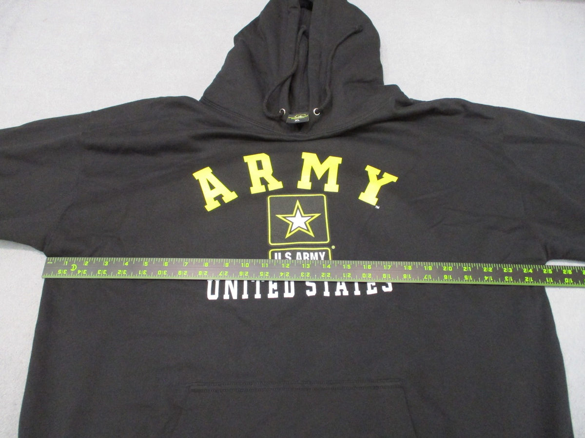 U.S. Army Official Licensed Product Black Pullover Hoodie Sweatshirt Men's XL