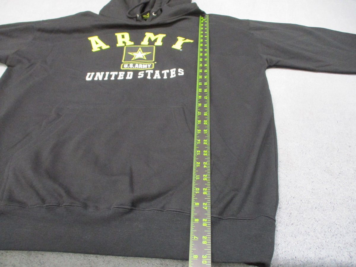 U.S. Army Official Licensed Product Black Pullover Hoodie Sweatshirt Men's XL