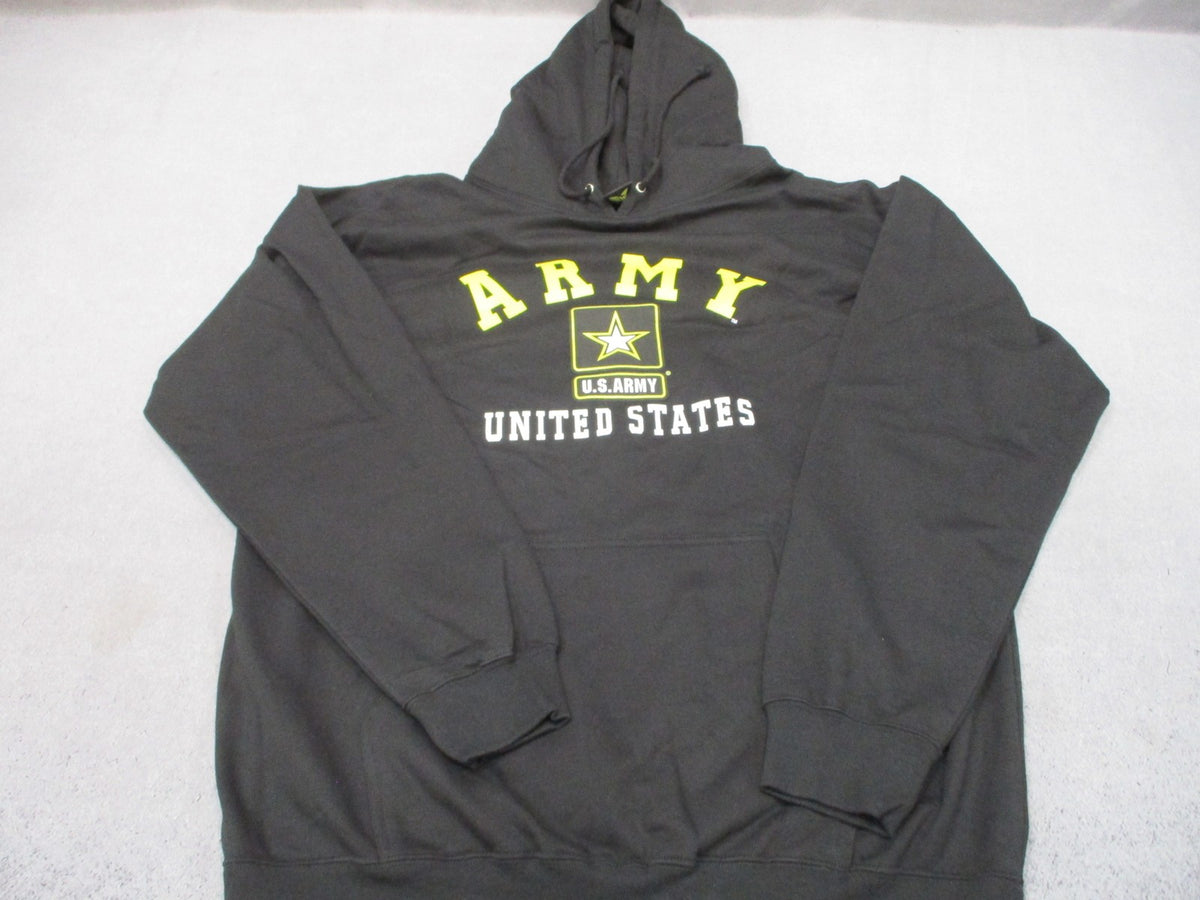 U.S. Army Official Licensed Product Black Pullover Hoodie Sweatshirt Men's XL