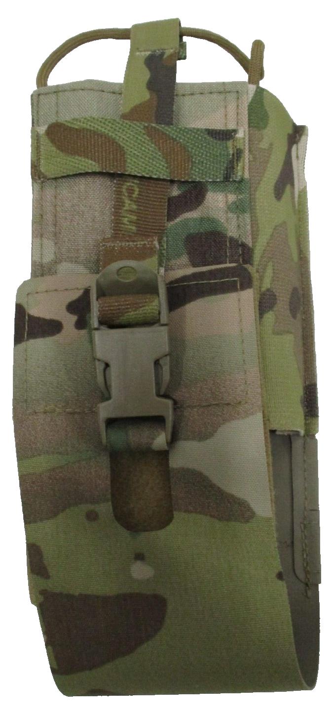 NEW ARMY OCP PRC MILITARY RADIO POUCH HOLDER MOLLE FALCON HARRIS MBITR MULTICAM