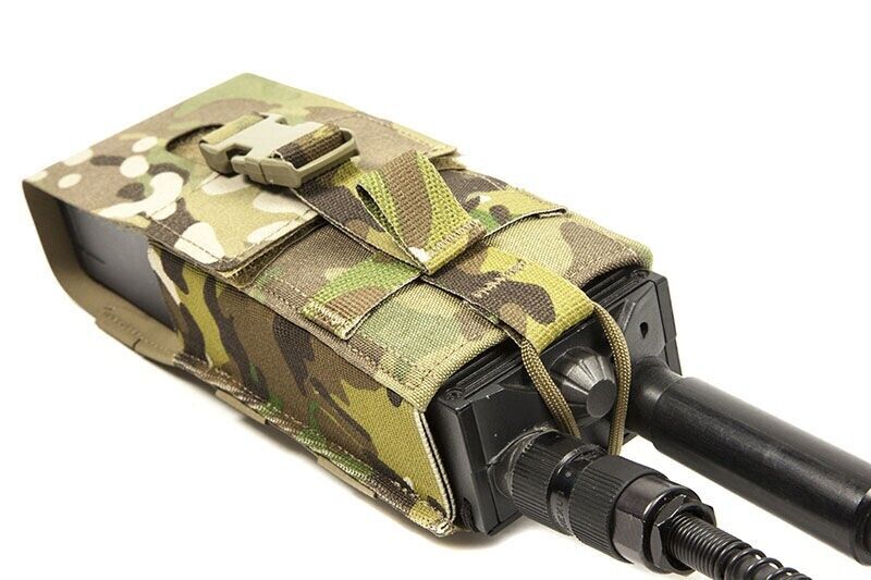 NEW ARMY OCP PRC MILITARY RADIO POUCH HOLDER MOLLE FALCON HARRIS MBITR MULTICAM