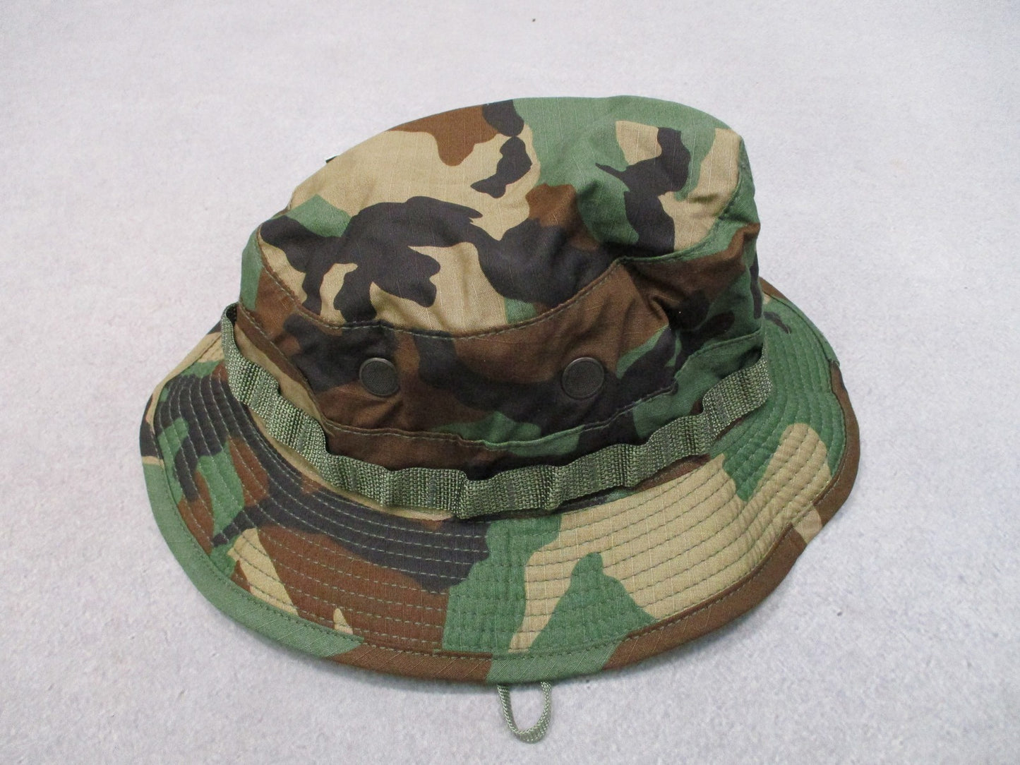 Propper F5501 Woodland Boonie Hat Size 7 100% Cotton Military Tactical Sun Hat