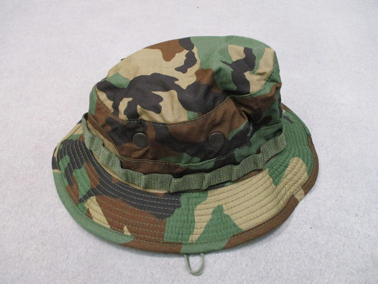 Propper F5501 Woodland Boonie Hat Size 7 100% Cotton Military Tactical Sun Hat