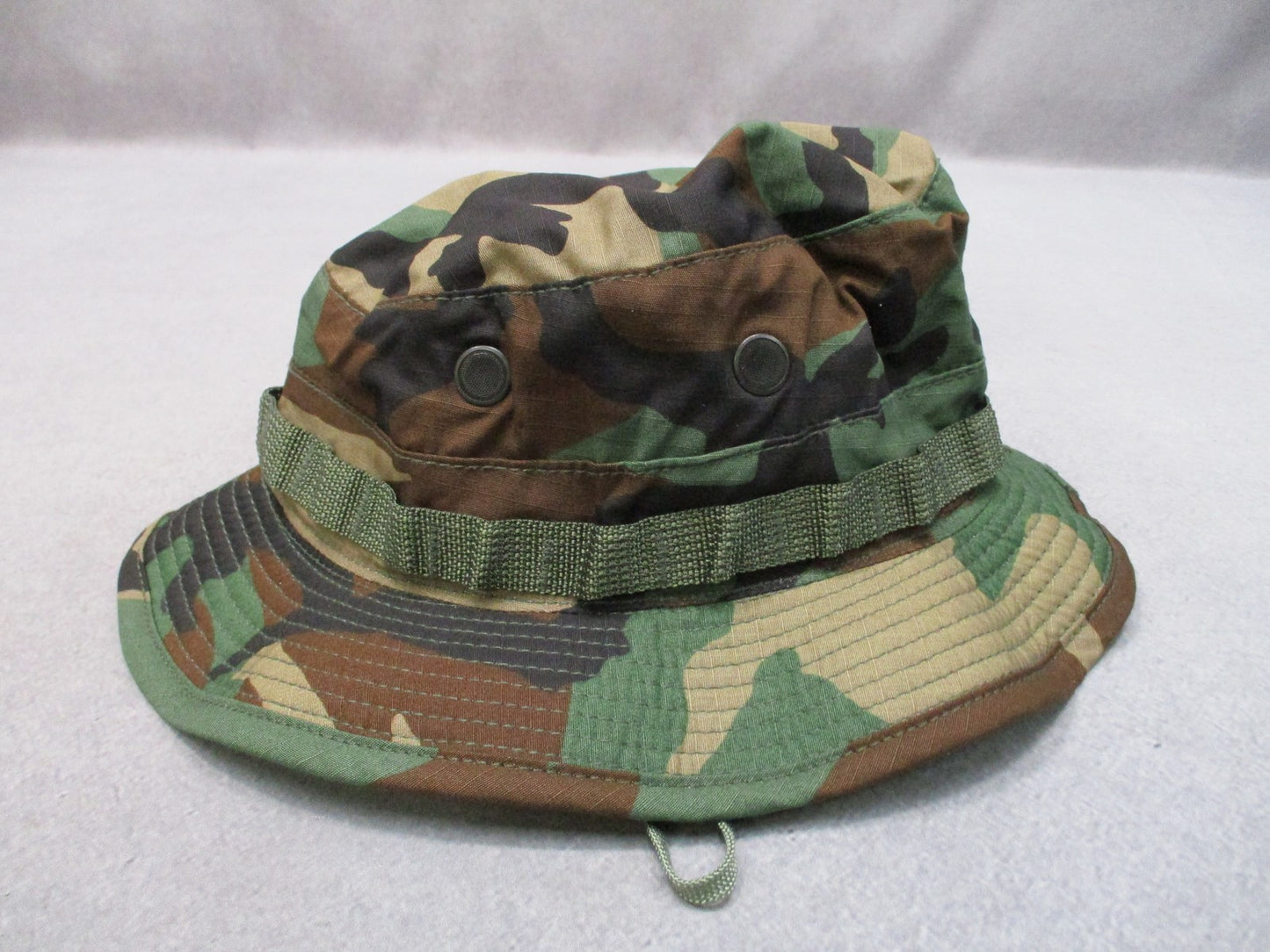 Propper F5501 Woodland Boonie Hat Size 7 100% Cotton Military Tactical Sun Hat