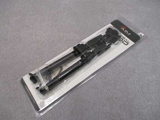 AIM Sports Universal Bipod BPUNIS Matte Black Barrel Clamp New Retail