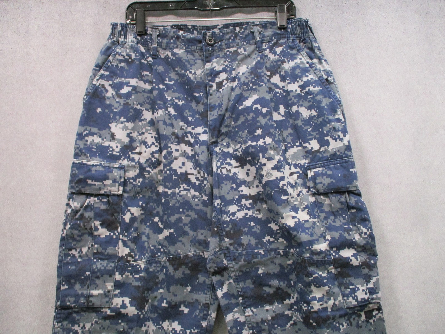 USN blue/gray digital camouflage Size Medium Short NSN 8405-01-540-1446 Trouser