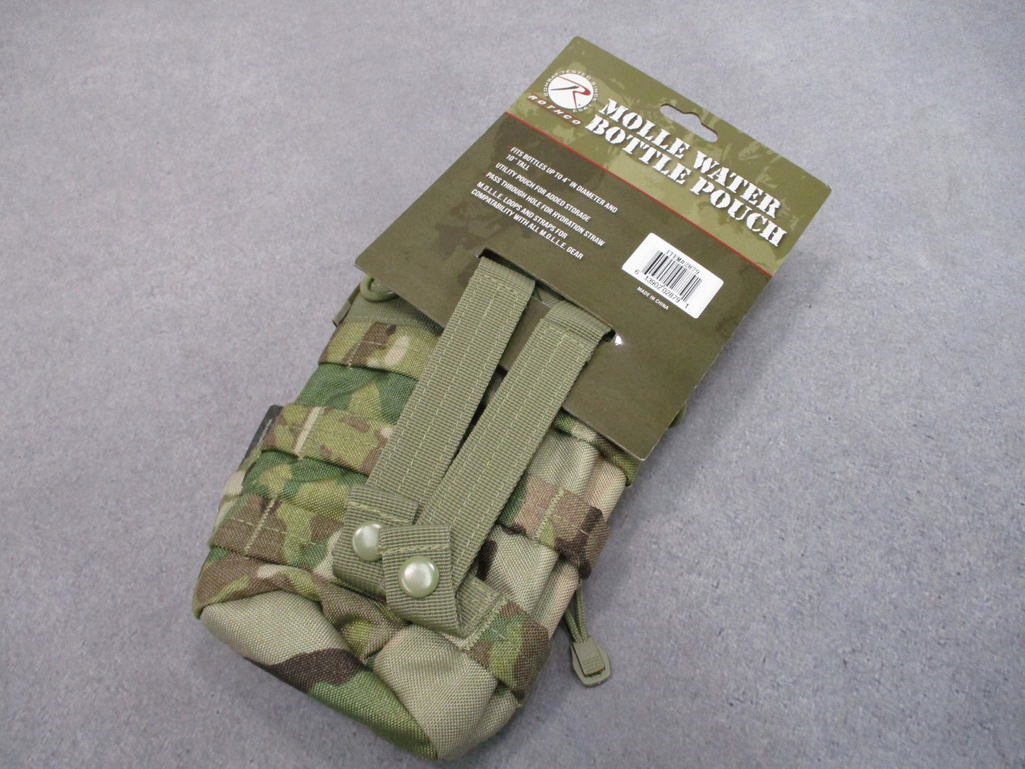 Rothco MOLLE Water Bottle Pouch MPN 2879 Nalgene Style MultiCam