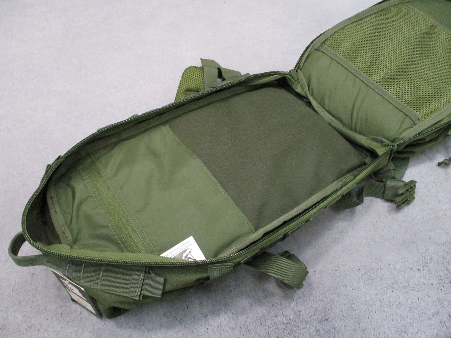 Elite First Aid FA138OD Assault Pack Backpack OD Green NWOT Empty new old stock