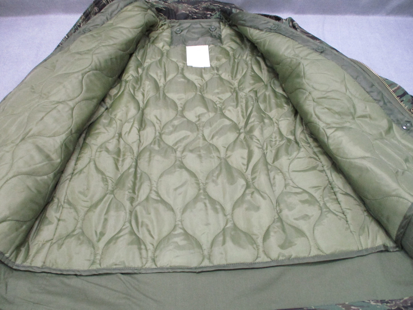 New Fox Outdoor M65 Field Jacket with Liner Tiger Stripe Camo Size 2XL