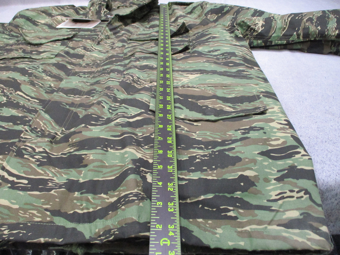 New Fox Outdoor M65 Field Jacket with Liner Tiger Stripe Camo Size 2XL