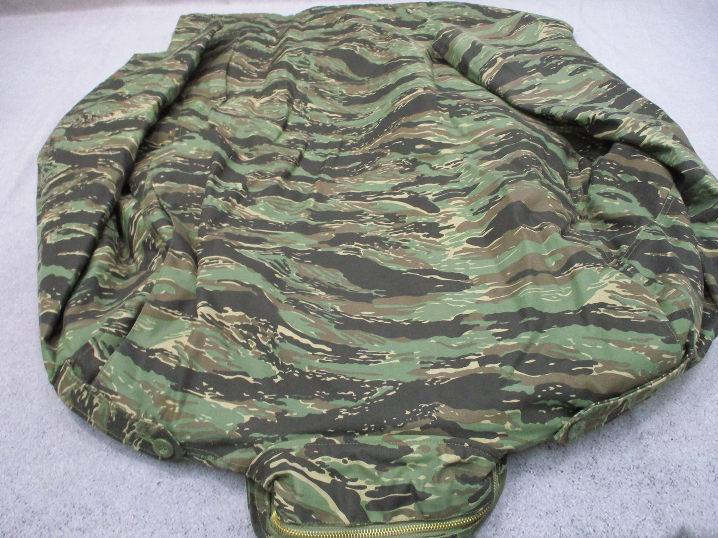 New Fox Outdoor M65 Field Jacket with Liner Tiger Stripe Camo Size 2XL